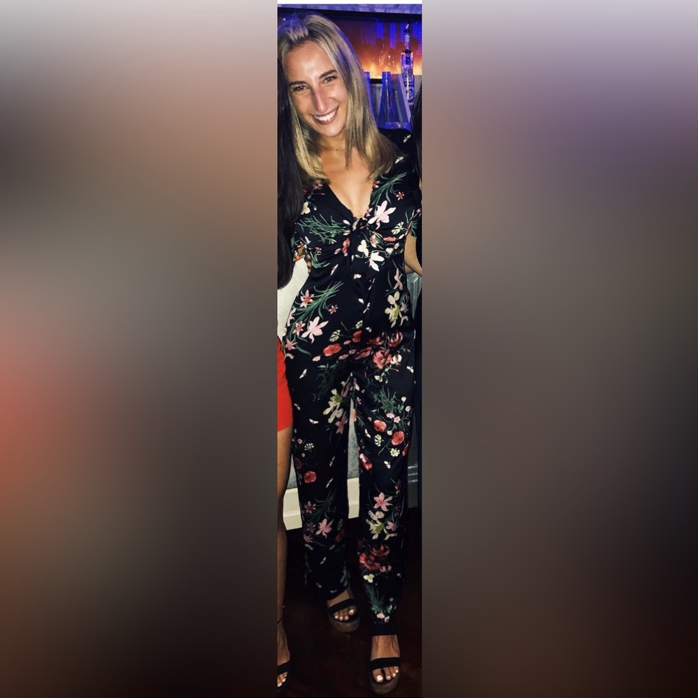 Darah Dahl Floral Printed Jumpsuit